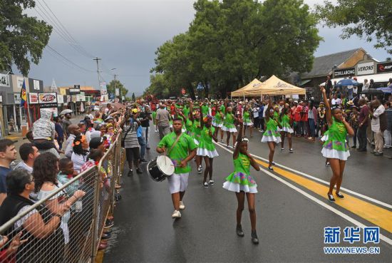 (國際)(5)南非:五彩斑斕的鮮花節(jié)巡游