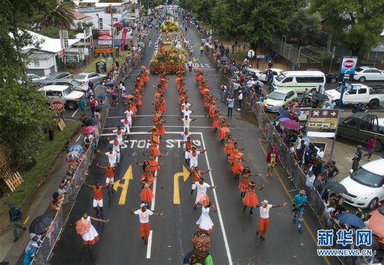 (國際)(7)南非:五彩斑斕的鮮花節(jié)巡游