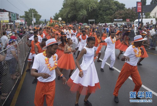 (國際)(3)南非:五彩斑斕的鮮花節(jié)巡游