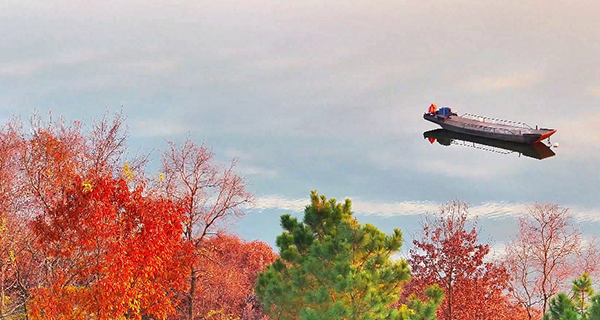 安徽東至:水天一色”